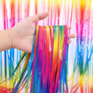 Picture of DOOR CURTAIN GRADIENT COLOURS VERTICAL